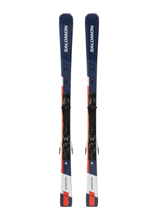 Ski Salomon S/Max 6 XT + M10 GW silver/legion blue met/fiery coral