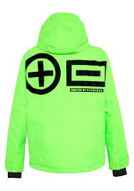 Chiemsee Skijacke mit „PLUSMINUS“-Print