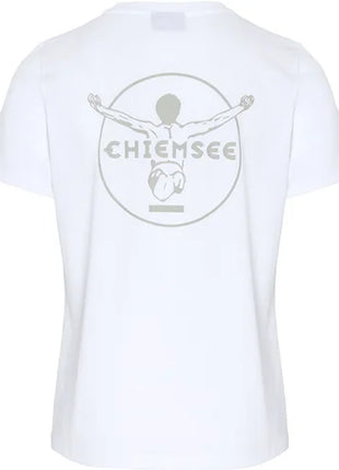 Chiemsee Damen T-Shirt mit tonalem Stick & Print