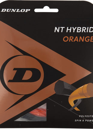 DUNLOP Tennis-Saite Revolution NT Hybrid Orange Set