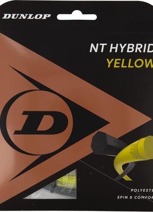 DUNLOP Tennis-Saite Revolution NT Hybrid Yellow Set