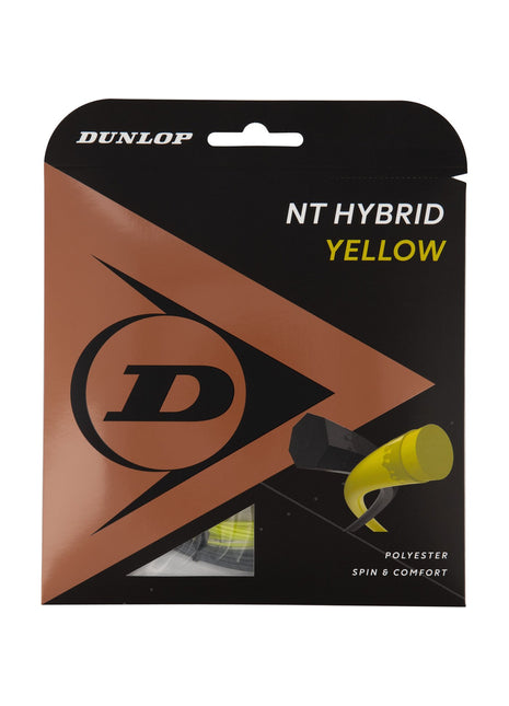 DUNLOP Tennis-Saite Revolution NT Hybrid Yellow Set