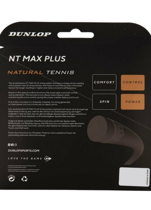 DUNLOP Tennis-Saite NT Max Plus SET 11 M